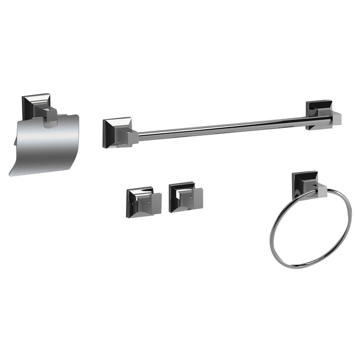 Conjunto de accesorios de baño modelo Lacio