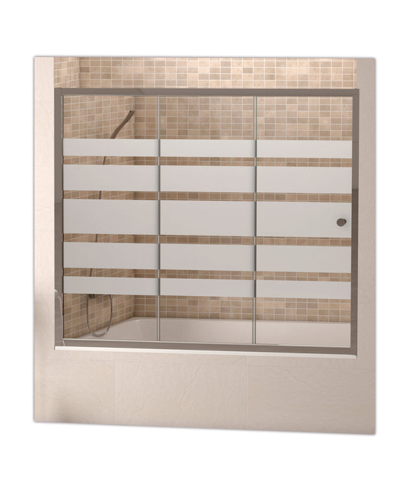 Mampara frontal corredera de bañera modelo Detroit