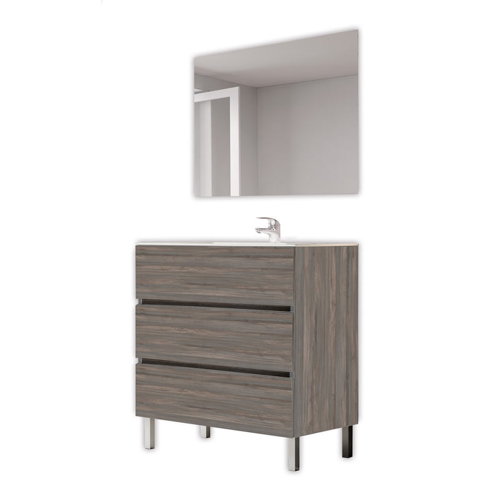 Conjunto de mueble de baño modelo Milan
