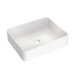 LAVABO SOBRE ENCIMERA MODELO BOREN en blanco brillante, diseño moderno para baños elegantes.