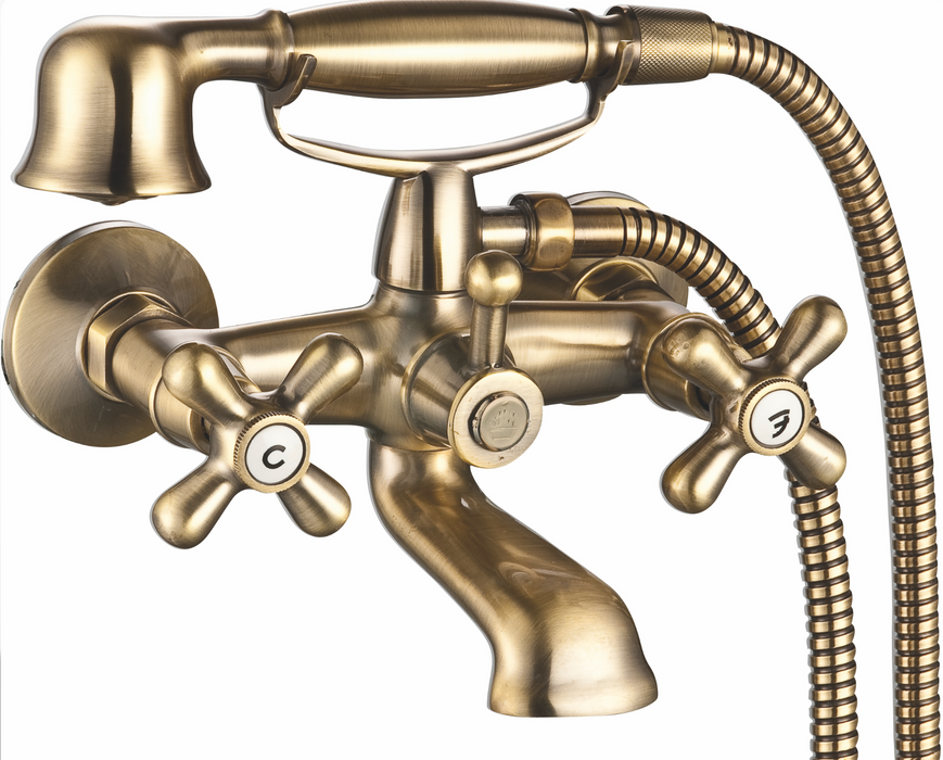 GRIFO EPOCA BAÑERA ORO VIEJO