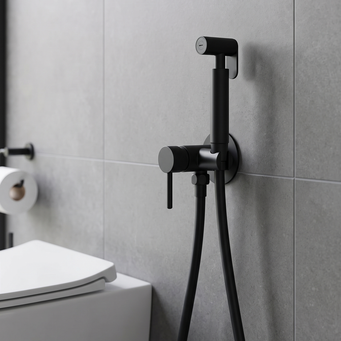 DUCHA HIGIENICA DE INODORO RONDO (pared)