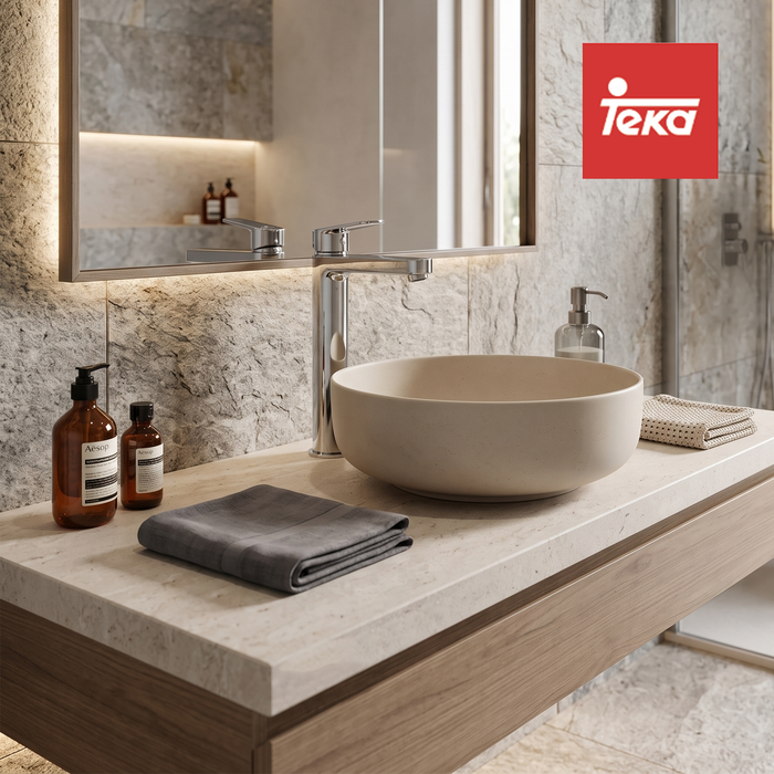 Manacor, monomando de lavabo caño alto