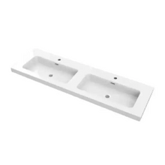 Lavabo de encastrar dos senos modelo Urban
