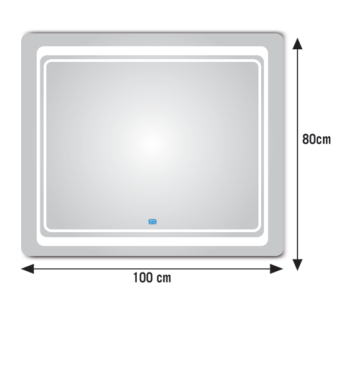 Espejo LED Lisa