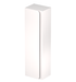 Armario columna de baño modelo Deva, mueble auxiliar suspendido en blanco mate, diseño moderno y funcional.