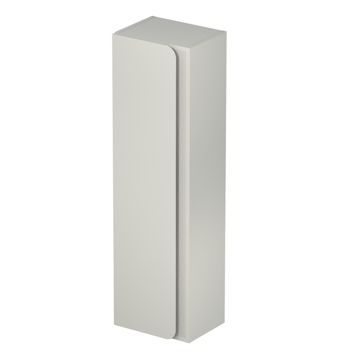 Columna de baño suspendida Modelo Deva en color beige, diseño moderno y funcional para optimizar el espacio.