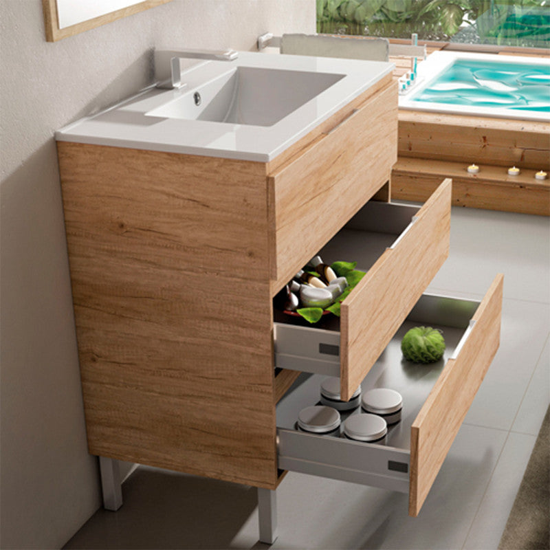 Mueble de baño con patas modelo Viena