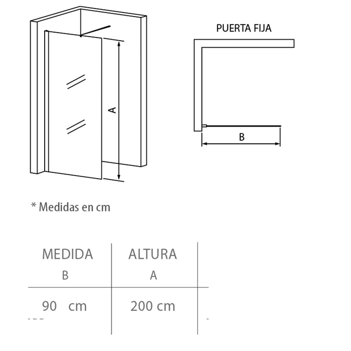 mamparas ducha modelo BALTICO
