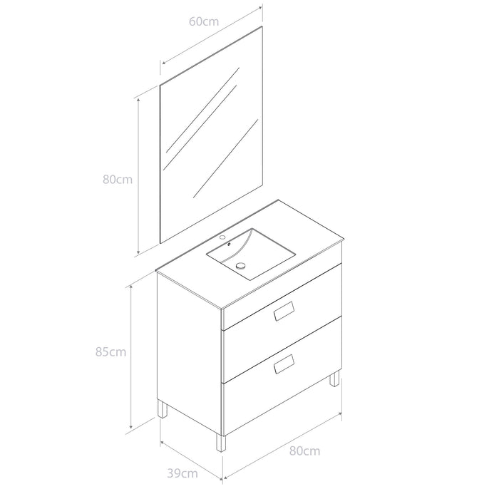 MUEBLES CON PATAS MODELO MUEBLE CHIPRA