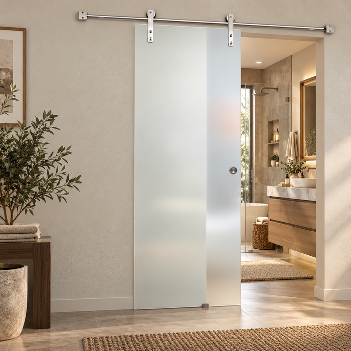 Puerta de paso para el baño modelo Bután