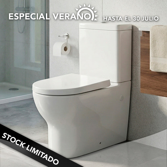 Inodoro elegante compacto modelo Treviso
