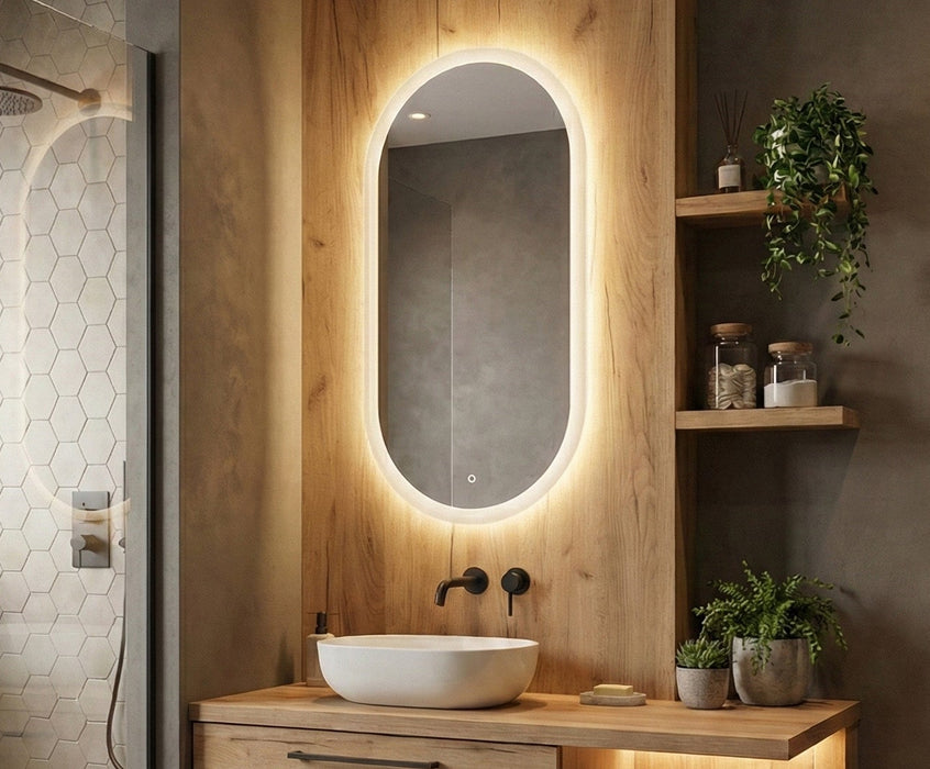 Espejo de baño con luz Led modelo Adria