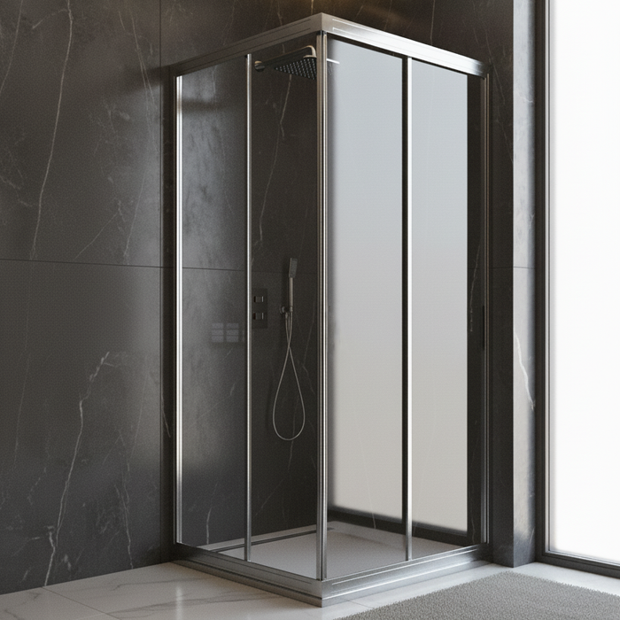 mamparas ducha modelo ANGULAR SIENA TRANSPARENTE