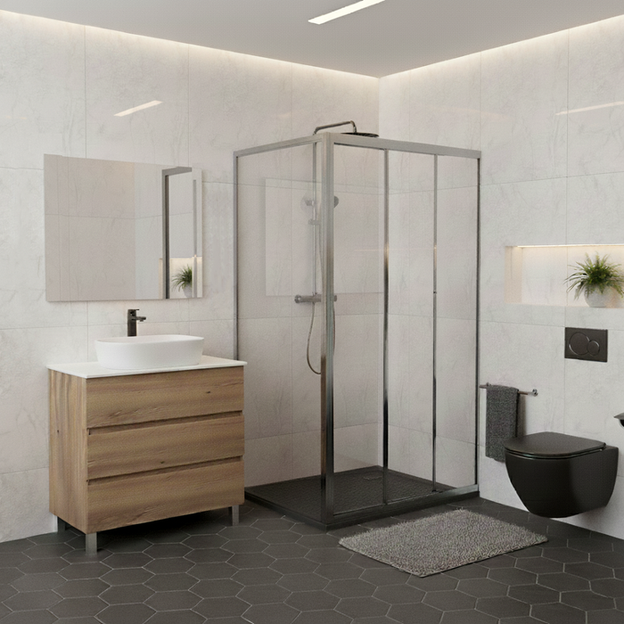 mamparas ducha modelo ANGULAR SIENA TRANSPARENTE