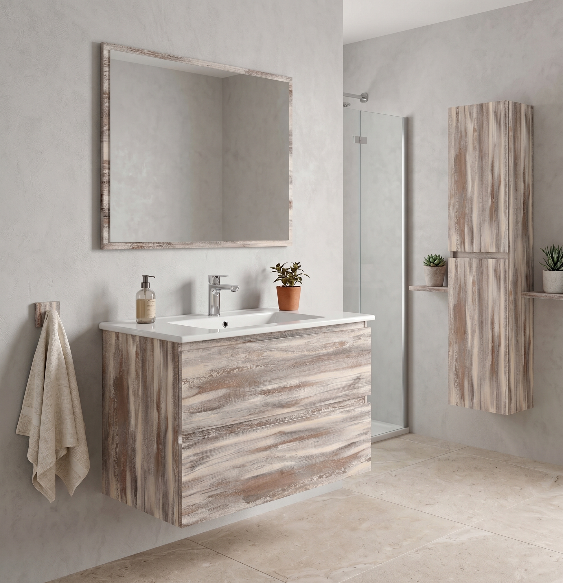 Conjunto Noa boa bora 80 con columna