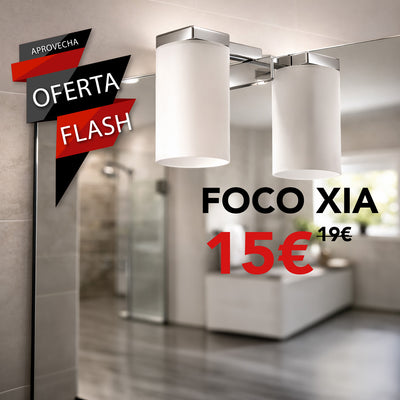 Luz para espejo de baño modelo Xia