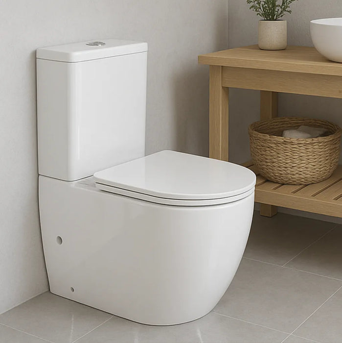 Inodoro compacto a suelo modelo Kivu