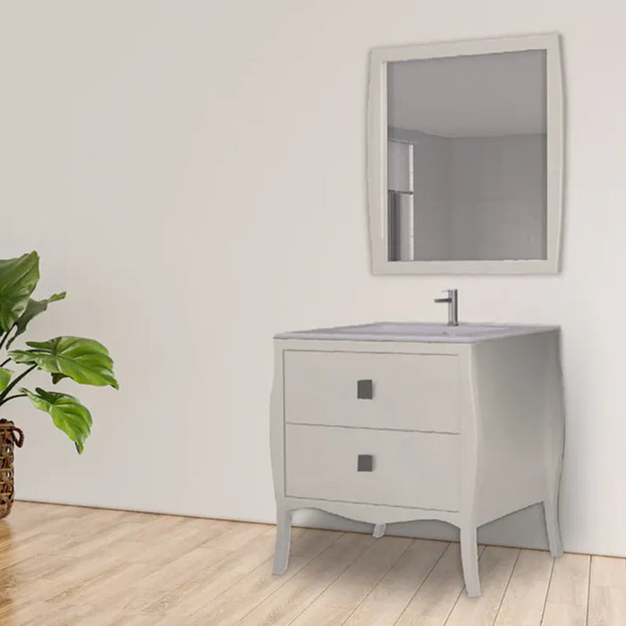 Mueble de baño con patas modelo Onega