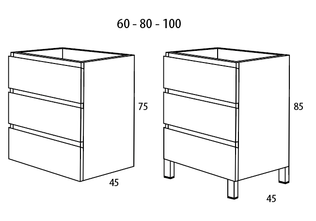 MUEBLE MODULAR MODELO ATLANTIS