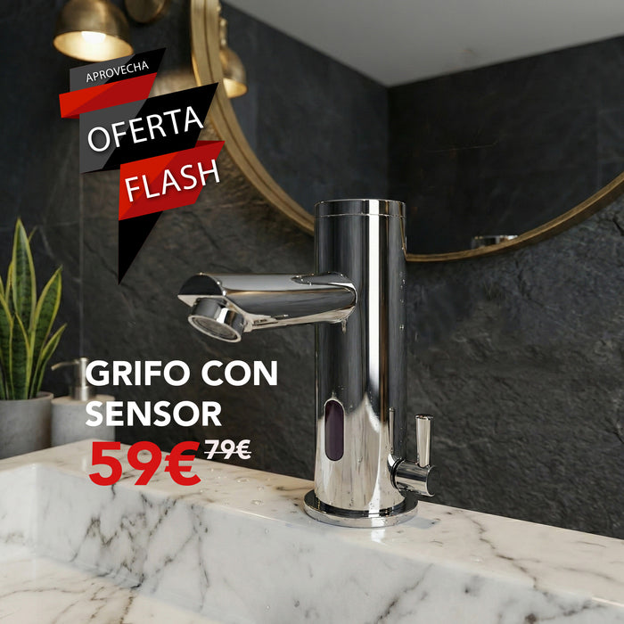 Grifo de lavabo elegante modelo Sensor